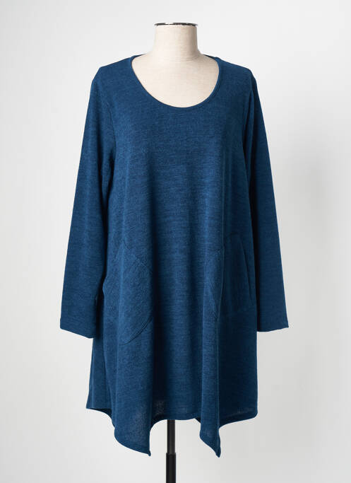 Rochie pulover albastru închis G!OZE femeie