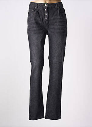 Blugi cu croială evazată gri ZHENZI femeie