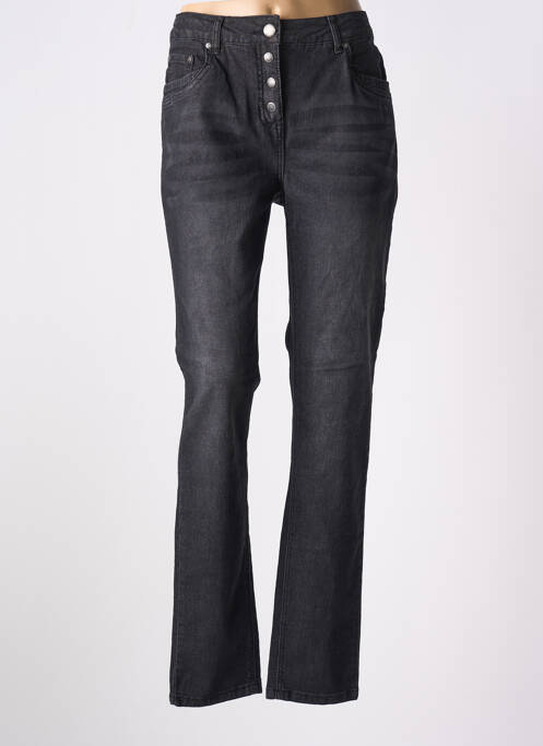 Blugi cu croială evazată gri ZHENZI femeie