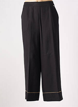 Pantalon drept talie elastică mărime normală negru KOCCA femeie