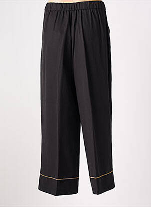 Pantalon drept talie elastică mărime normală negru KOCCA femeie