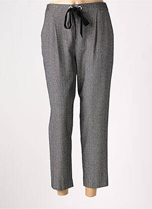 Pantalon 7/8 talie elastică mărime normală gri KOCCA femeie