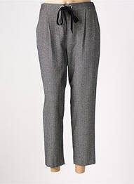 Pantalon 7/8 talie elastică mărime normală gri KOCCA femeie