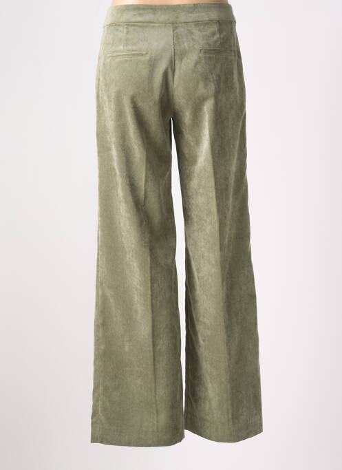 Pantalon drept verde SIGNATURE femeie
