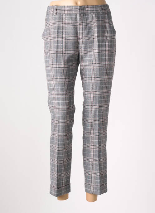 Pantalon 7/8 talie elastică mărime normală gri SIGNATURE femme