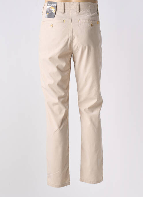 Pantalon chino bej BENSON & CHERRY bărbat