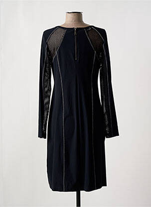 Rochie midi mâneci lungi mâneci lungi negru MC PLANET femeie