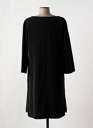 Rochie midi mâneci lungi mâneci lungi negru LAUREN VIDAL femeie