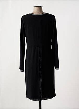 Rochie midi mâneci lungi mâneci lungi negru MC PLANET femeie