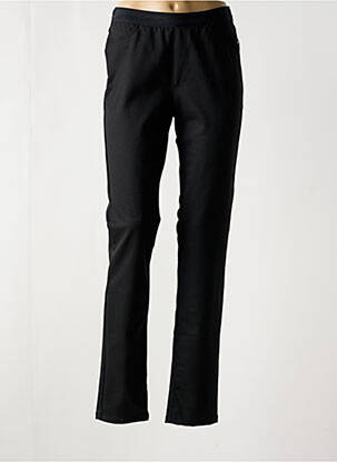Pantalon drept elasticitate negru SAINT HILAIRE femeie