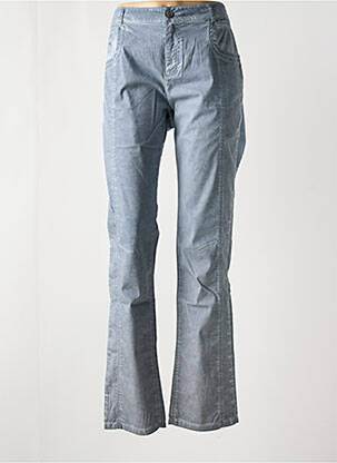 Pantalon evazat albastru FRED SABATIER femeie