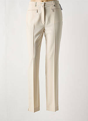 Pantalon drept bej SAINT HILAIRE femeie