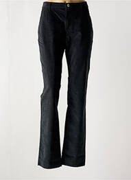 Pantalon evazat elasticitate negru SAINT HILAIRE femeie