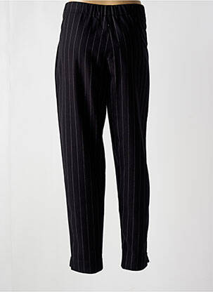 Pantalon larg închidere cu fermoar lateral negru KOKOMARINA femeie