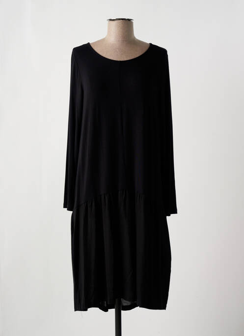 Rochie midi negru ORTO BOTANICO femeie