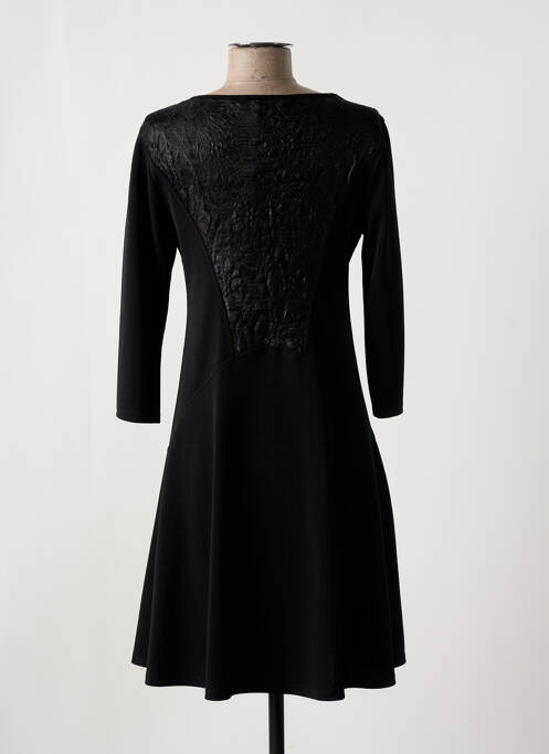 Rochie midi negru 3322 femeie