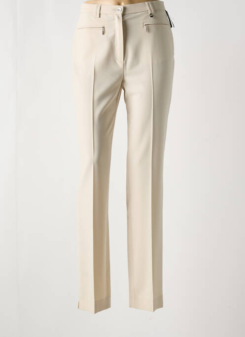 Pantalon drept bej SAINT HILAIRE femeie
