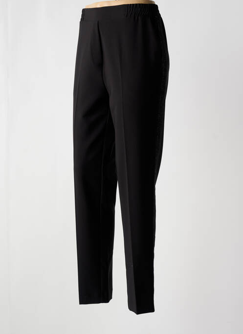 Pantalon drept negru LAUREN VIDAL femeie