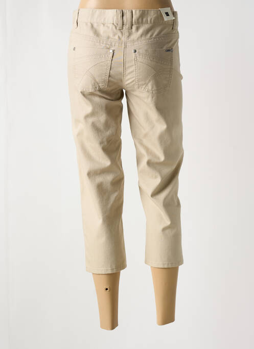 Pantalon trei sferturi bej JENSEN femeie