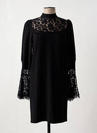 Rochie midi mâneci lungi mâneci lungi negru BELAIR femeie