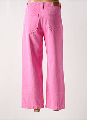 Pantalon drept buzunare roz WILD femeie