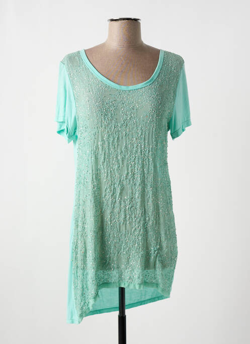 Tunică mâneci scurte verde CHARLIE JOE femeie