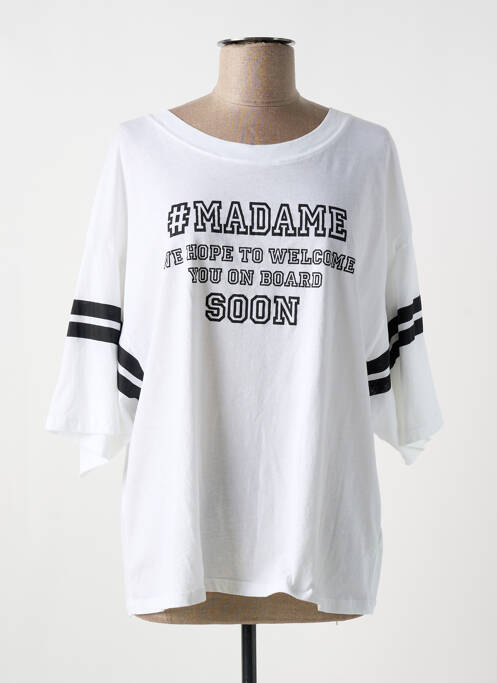 Tricou alb LIV BERGEN femeie