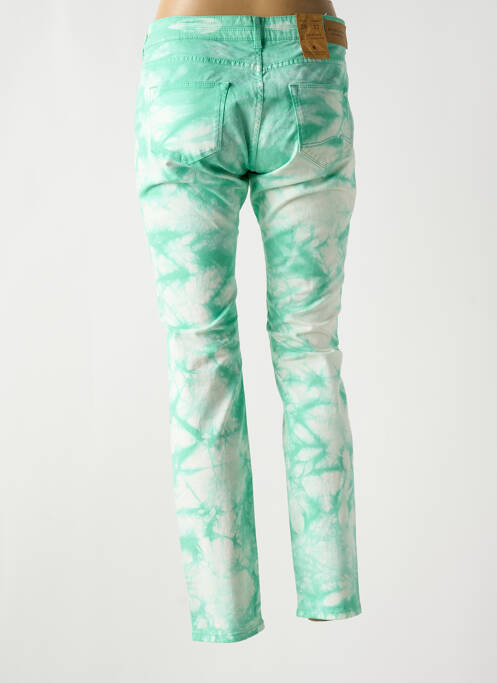 Pantalon slim verde MAISON SCOTCH femeie