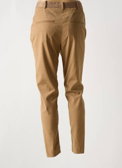Pantalon drept bej MALENE BIRGER femeie
