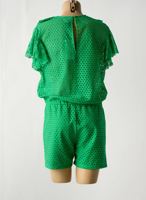 Salopetă scurtă verde BEL AIR femeie