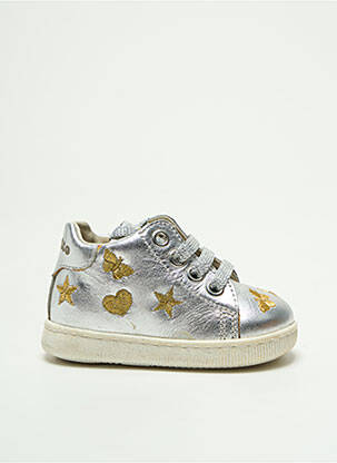 Ghete argintiu FALCOTTO fată