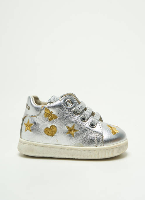 Ghete argintiu FALCOTTO fată