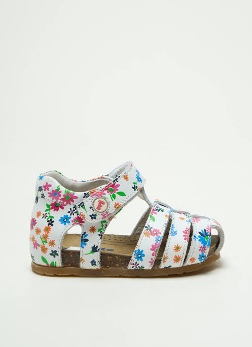 Sandale/Pantofi decupați alb FALCOTTO fată