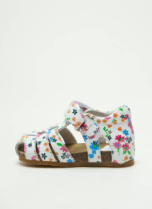 Sandale/Pantofi decupați alb FALCOTTO fată