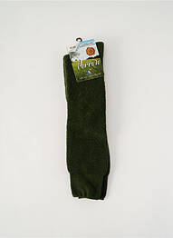 Șosete elasticitate verde PERRIN homme