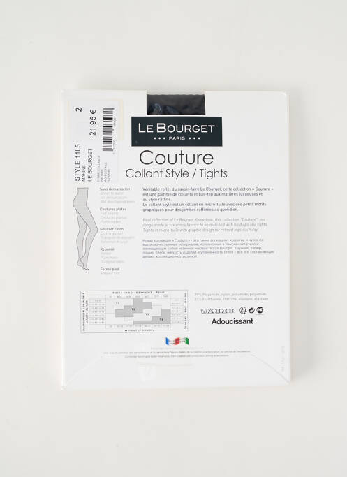 Colanți albastru LE BOURGET femeie