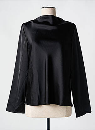 Bluză închidere cu nasturi la spate mâneci lungi negru Y.A.S femeie