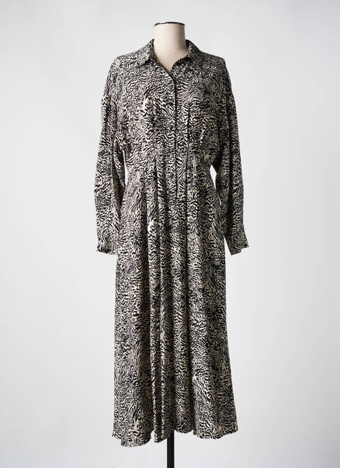 Rochie lungă negru MSCH COPENHAGEN femeie