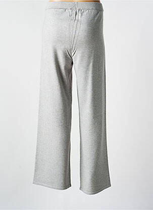 Pantalon evazat talie elastică gri NOISY MAY femeie