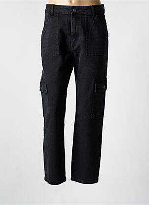 Pantalon cargo croială dreaptă negru NOISY MAY femeie