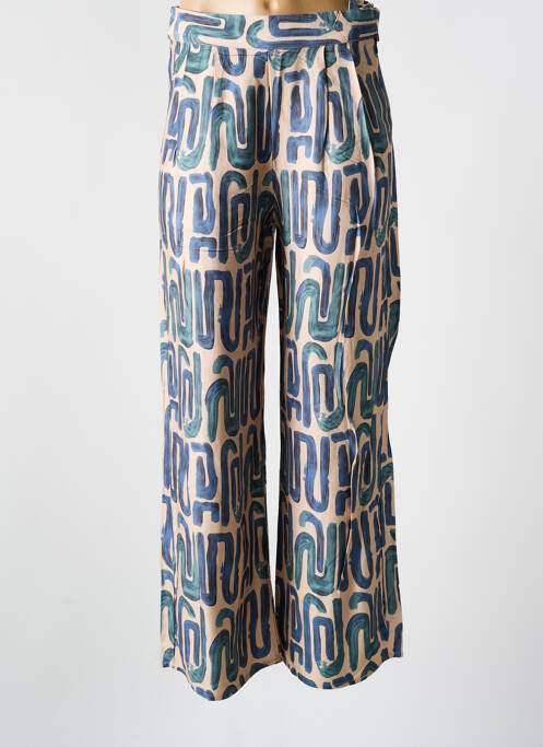 Pantalon drept albastru SK femeie