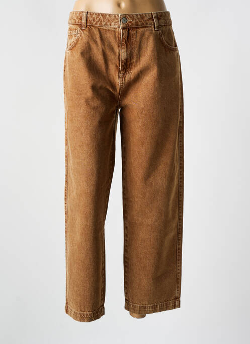 Blugi croială Mom maro INDI & COLD femeie