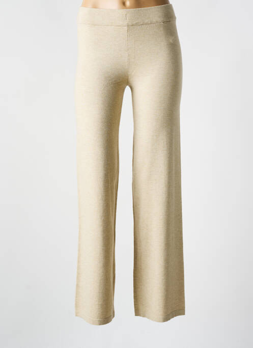 Pantalon drept bej MSCH COPENHAGEN femeie