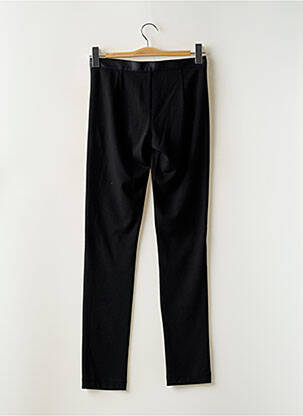 Pantalon slim talie înaltă talie înaltă negru ICHI femeie