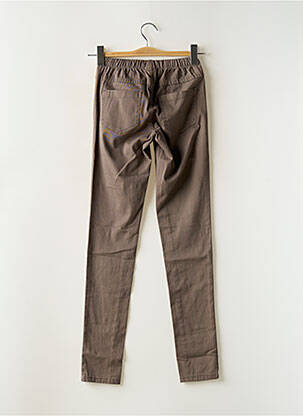 Jegging țesătură poplin mărime normală maro PIECES femeie