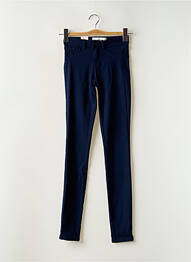 Pantalon slim conic mărime normală albastru PIECES femeie
