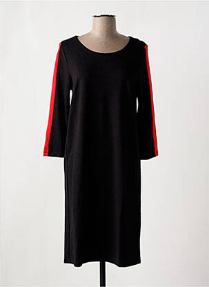 Rochie midi mâneci 3/4 mâneci 3/4 negru STREET ONE femeie