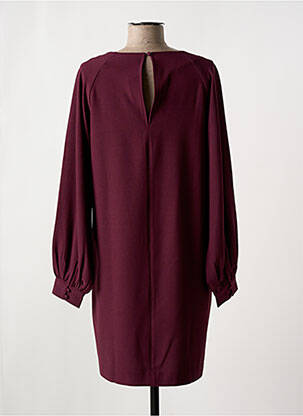 Rochie scurtă mâneci lungi mâneci lungi violet ICHI femeie