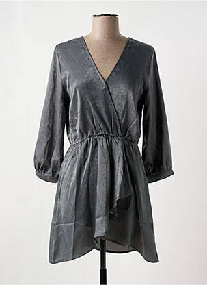 Rochie scurtă gri LILI SIDONIO femeie