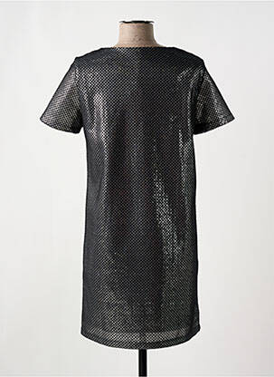Rochie scurtă mâneci scurte mâneci scurte argintiu NOISY MAY femeie